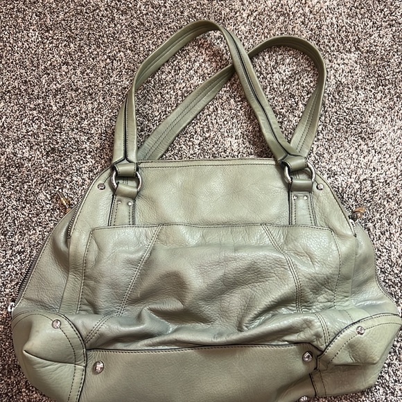 B makowsky green bag lots of compartments - Picture 5 of 7